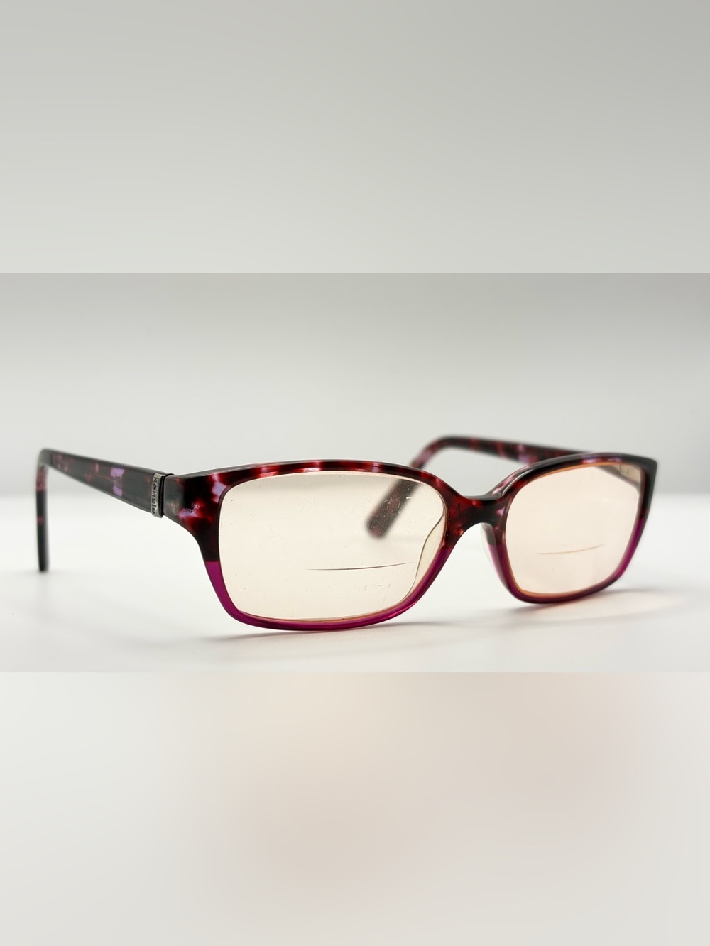 Kensie Purple Oval Sunglasses Frames Only